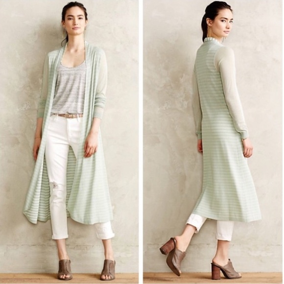 Anthropologie Sweaters - Nwt Ladakh [Anthro] eclipsed striped duster